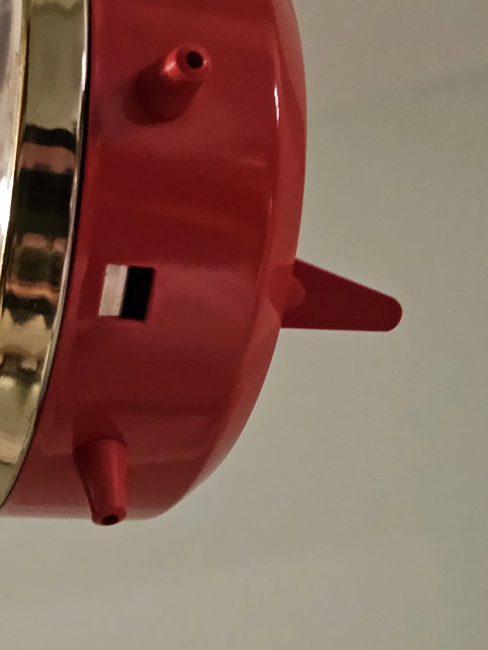 Ronald McDonald Vintage Two-Bell McDonald's Alarm Clock Made In Brazil